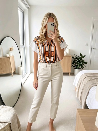Boho dashiki summer top - dashiki,