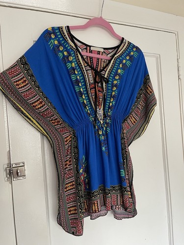 Blue dashiki women s - b&l,