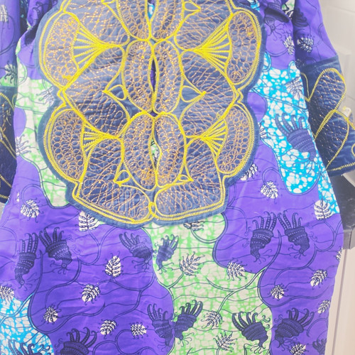African dashiki style kaftan - african,