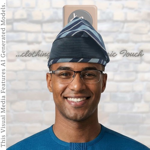 Yoruba aso oke fila african - aso,