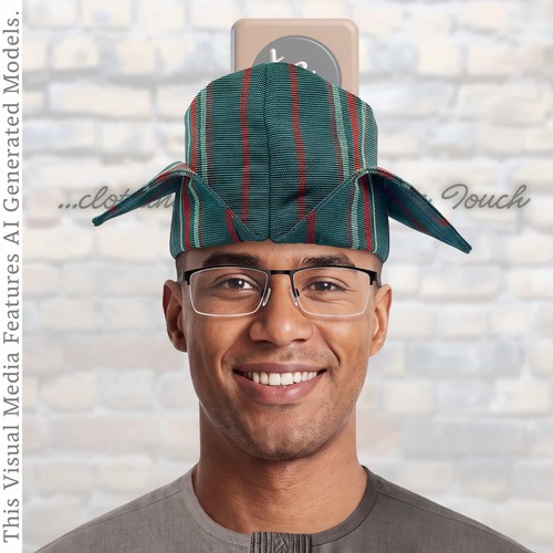 Yoruba abetiaja cap - abetiaja, cap: