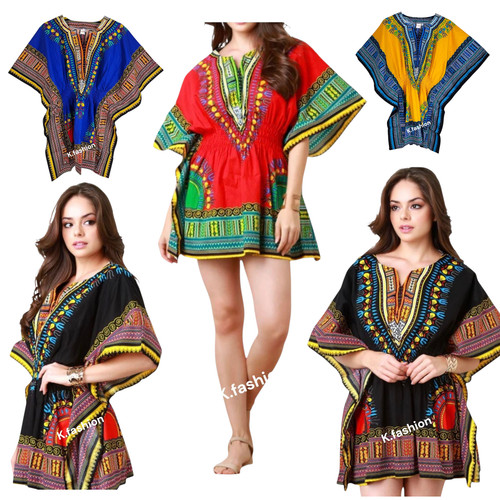 African dashiki top - top, tunic