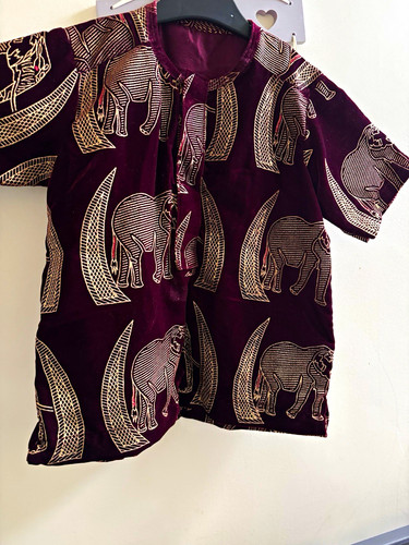 Boys purple elephant print - boys',