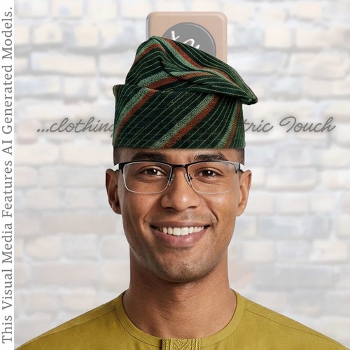 Yoruba aso oke - fila:, african