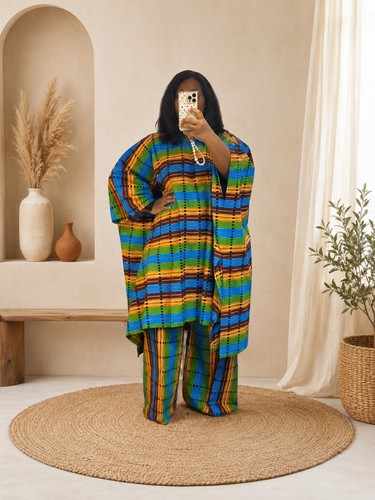 African agbada and pallazzo - african,