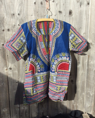 Dashiki shirt medium - dashiki,