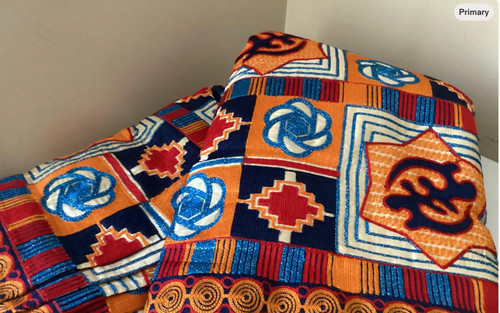 African design kente fabric - design,