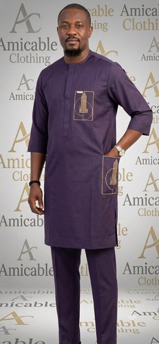 Men purple senator suit - men’s, 2