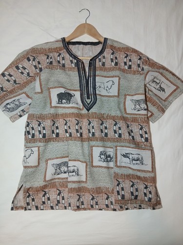 Vintage african dashiki shirt - dashiki,