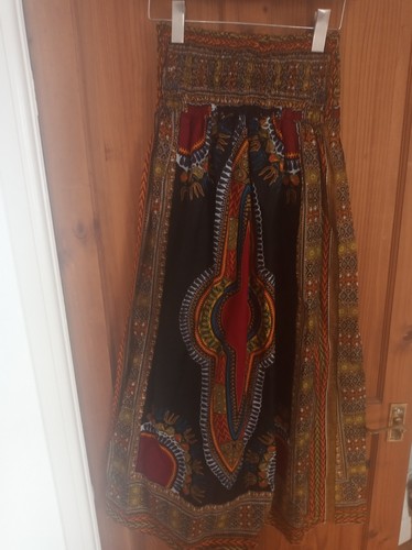 Dashiki maxi skirt - dashiki,