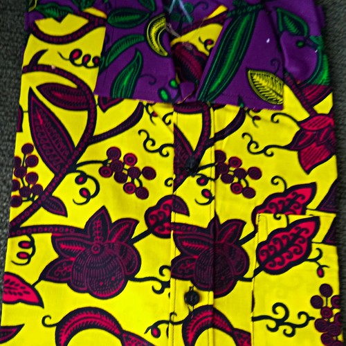 Dashiki unisex top cotton - unisex,